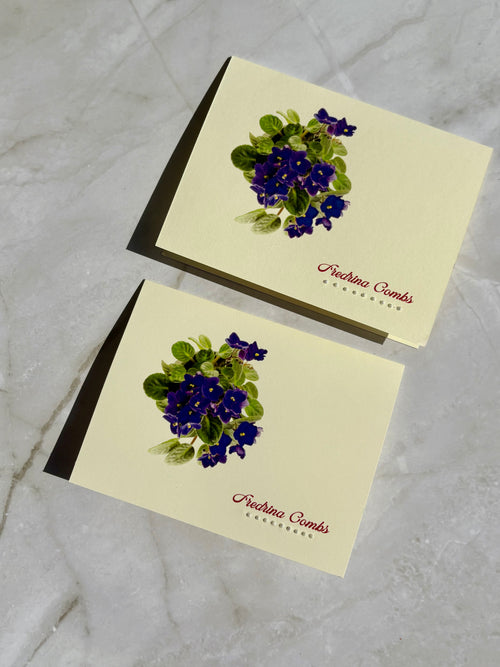 Pearls & Petals Notecard